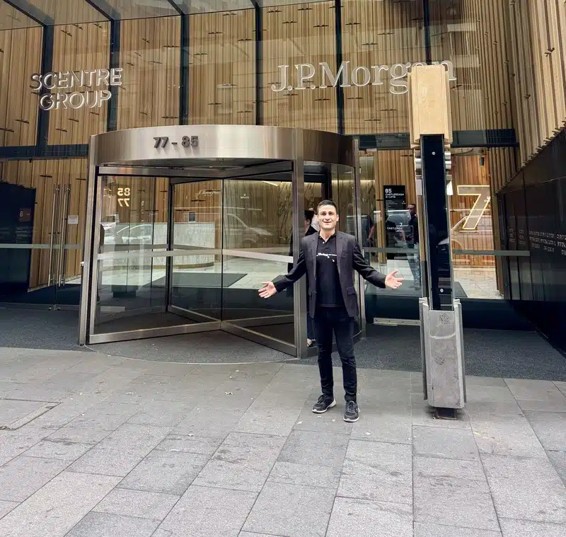 returned as Keynote Speaker, Daniel Merza at JP Morgan, returned as Keynote Speaker